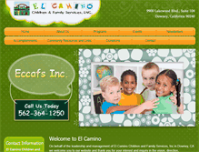 Tablet Screenshot of eccafs.org